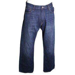 POLO Ralph Lauren SZ 35 Men's Classic Fit Relaxed Straight Leg Blue Jeans